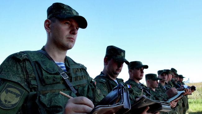 Учения ВВО, архивное фото.