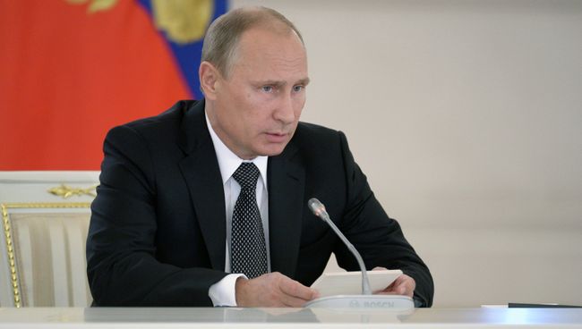В.Путин провел заседание Государственного совета РФ
