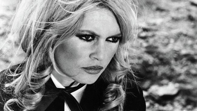 Брижит Бардо во время съемок фильма Шалако, 1968 год