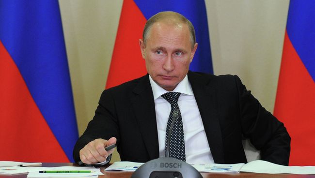 Президент России Владимир Путин, архивное фото Президент России Владимир Путин, архивное фото