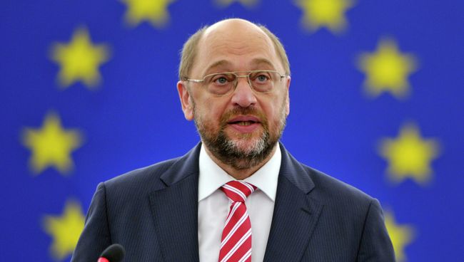 Председатель Европарламента Мартин Шульц, архивное фото