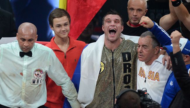 Российский боксер Григорий Дрозд стал победителем поединка за звание чемпиона мира по версии WBC Российский боксер Григорий Дрозд стал победителем поединка за звание чемпиона мира по версии WBC