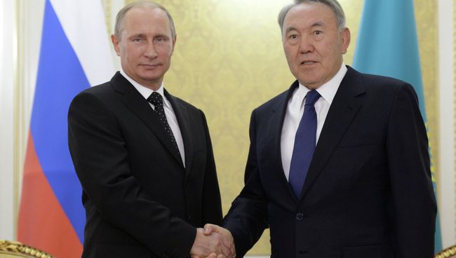 В.Путин прибыл в Казахстан для участия в форуме межрегионального сотрудничества России и Казахстана.