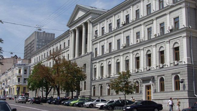 Здание нефтегазовой компании Нафтогаз Украины в Киеве. Архивное фото