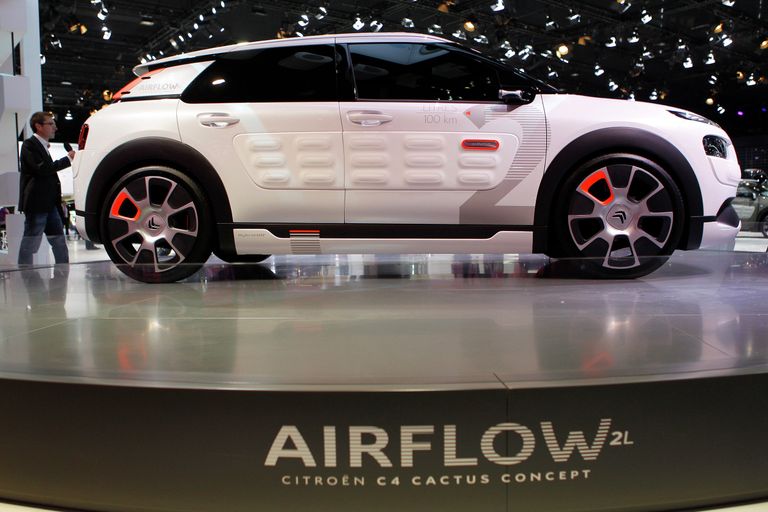 Концепт-кар Citroen C4 Cactus на Парижском автосалоне Концепт-кар Citroen C4 Cactus на Парижском автосалоне
