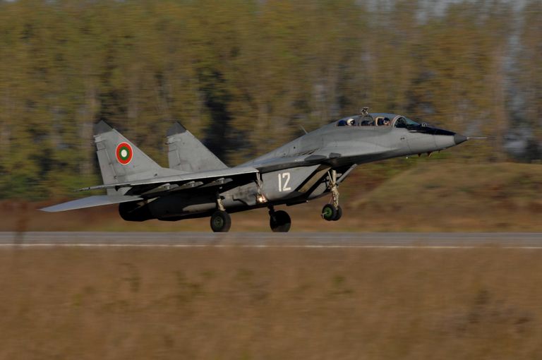 Самолет МиГ-29 ВВС Болгарии