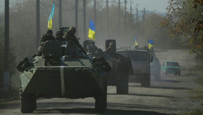 Украинские военные в Дебальцево. Украина, 6 октября 2014 Украинские военные в Дебальцево. Украина, 6 октября 2014
