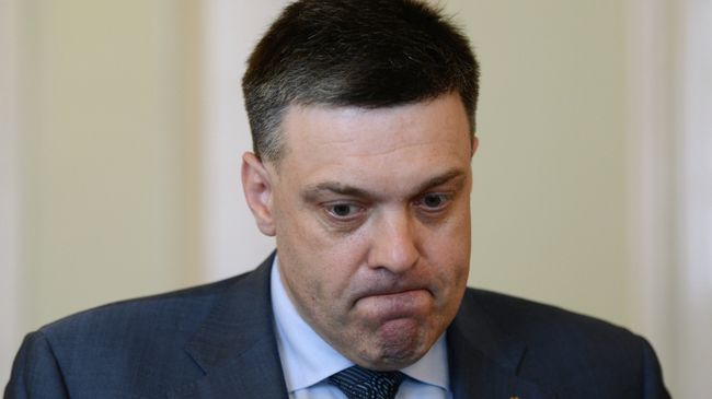 Лидер националистической партии Свобода Олег Тягнибок. Архивное фото Лидер националистической партии Свобода Олег Тягнибок. Архивное фото