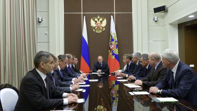 В.Путин провел заседание Совбеза РФ В.Путин провел заседание Совбеза РФ