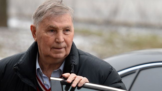 Заслуженный тренер СССР Виктор Тихонов. Архивное фото