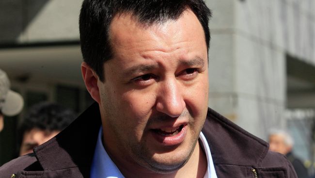 Национальный секретарь итальянской партии Лига Севера, депутат Европарламента Маттео Сальвини. Архивное фото