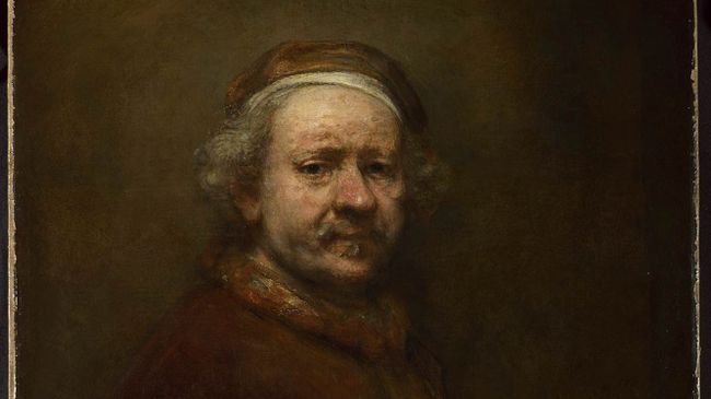 Рембрандт. Автопортрет в возрасте 63 лет, 1669 Рембрандт. Автопортрет в возрасте 63 лет, 1669