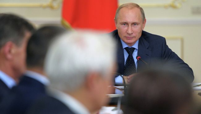 Президент России Владимир Путин. Архивное фото