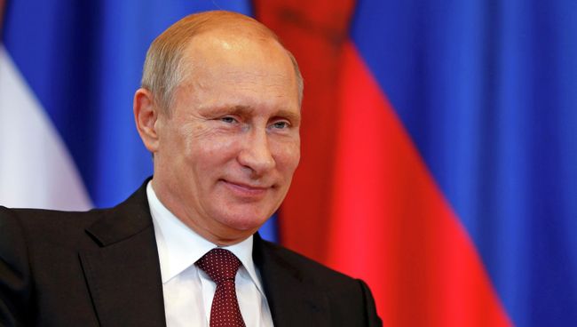 Президент России Владимир Путин в Сербии 16 октября 2014
