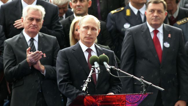 Рабочий визит В.Путина в Сербию
