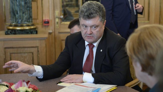 Президент Украины Петр Порошенко. Архивное фото