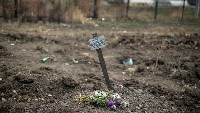 Братская могила возле села Нижняя Крынка