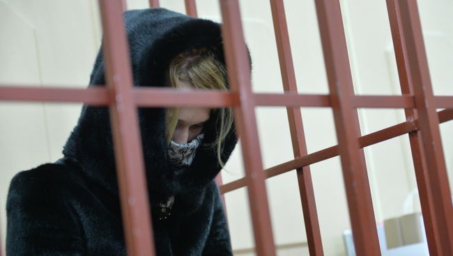Диспетчер-стажер аэропорта Внуково Светлана Кривсун в суде. Архивное фото