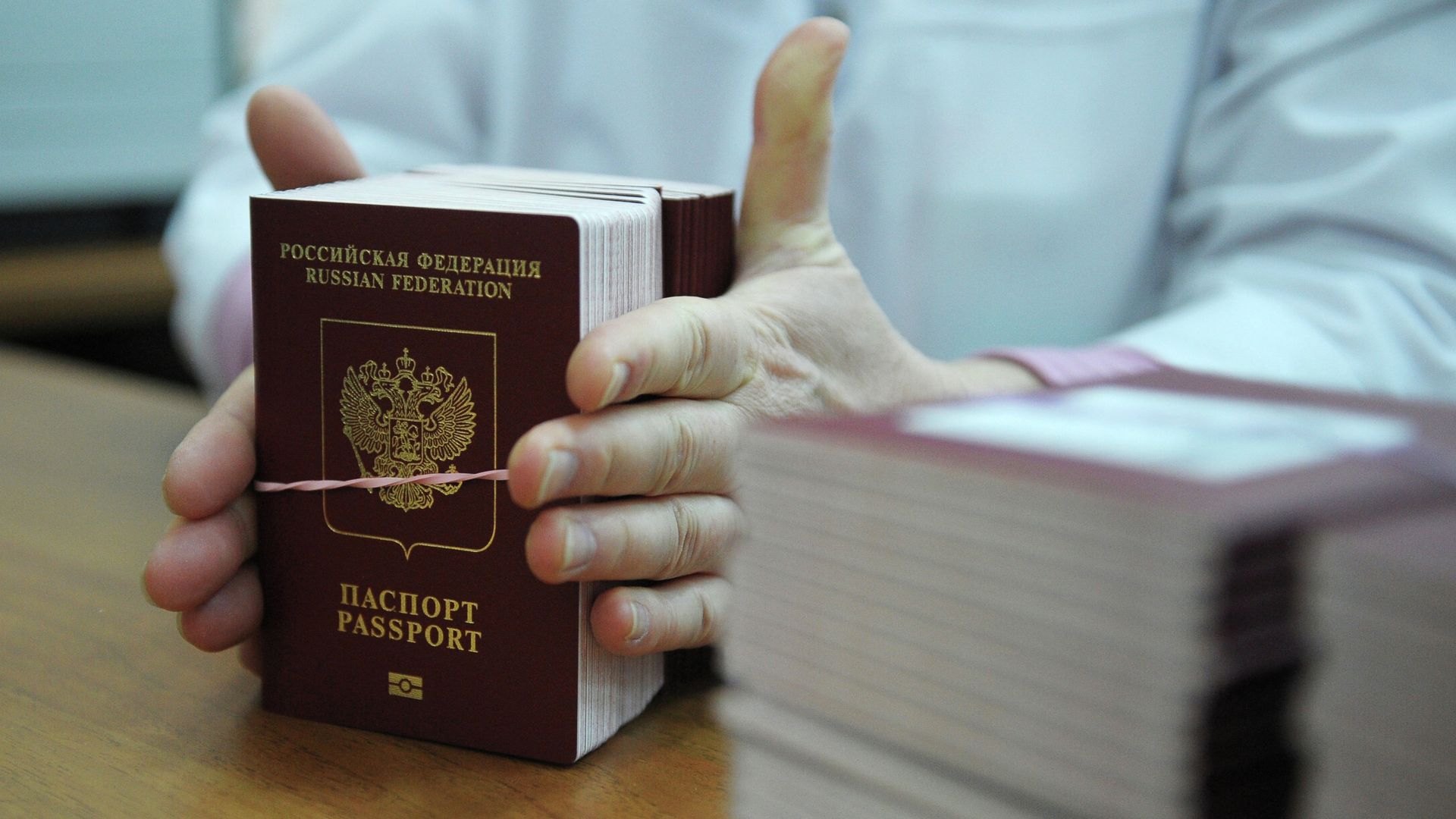 Биометрические заграничные паспорта граждан РФ Биометрические заграничные паспорта граждан РФ - РИА Новости, 1920, 13.08.2021