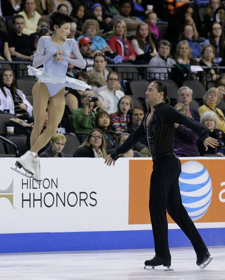 Российские фигуристы Юко Кавагути и Александр Смирнов на Skate America Российские фигуристы Юко Кавагути и Александр Смирнов на Skate America