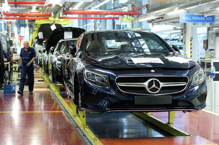 Производство автомобилей немецкой марки Mercedes-Benz Производство автомобилей немецкой марки Mercedes-Benz