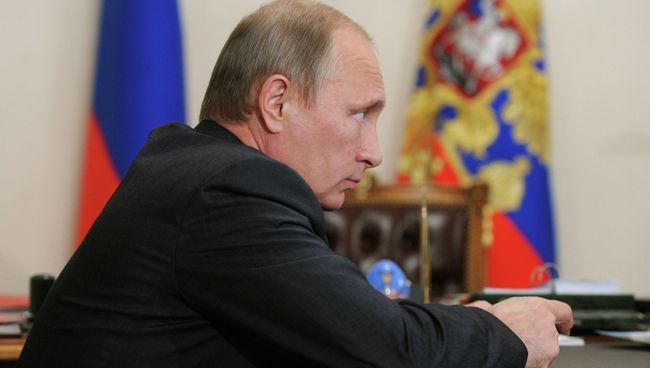 Президент России Владимир Путин, архивное фото