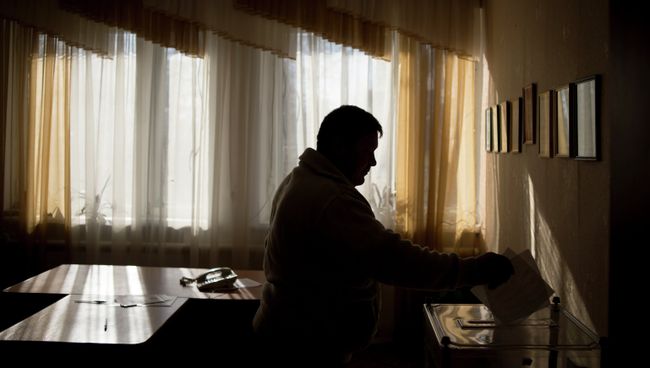 Досрочные выборы главы ЛНР и депутатов Народного Совета ЛНР. Архивное фото