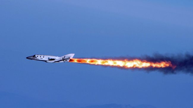 Суборбитальный корабль SpaceShip Two компании Virgin Galactic