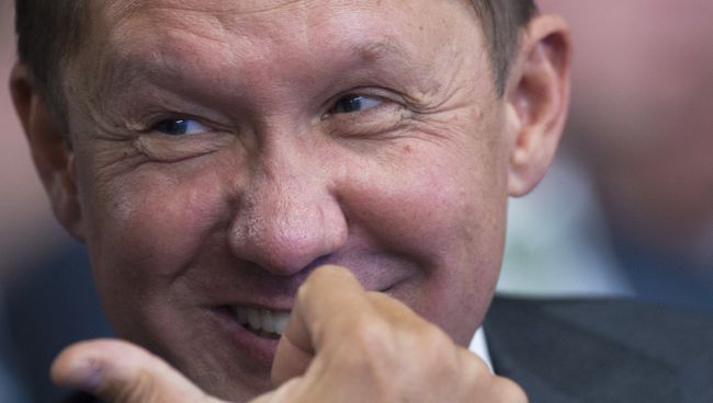 Председатель правления ОАО Газпром Алексей Миллер. Архивное фото
