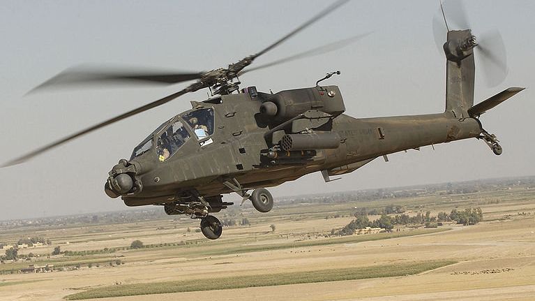 Вертолет модели McDonnell Douglas AH-64 Apache - РИА Новости, 1920, 13.08.2026