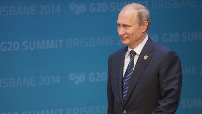 В.Путин принимает участие в саммите Группы двадцати