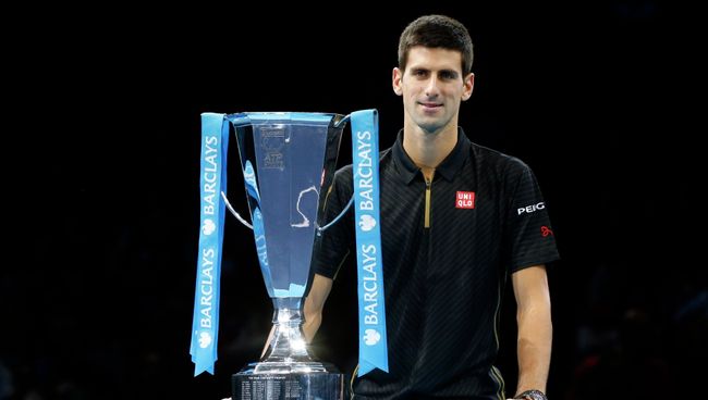 ATP Finals. Итоговый турнир Ассоциации теннисистов-профессионалов. Победитель - сербский теннисист Новак Джокович ATP Finals. Итоговый турнир Ассоциации теннисистов-профессионалов. Победитель - сербский теннисист Новак Джокович