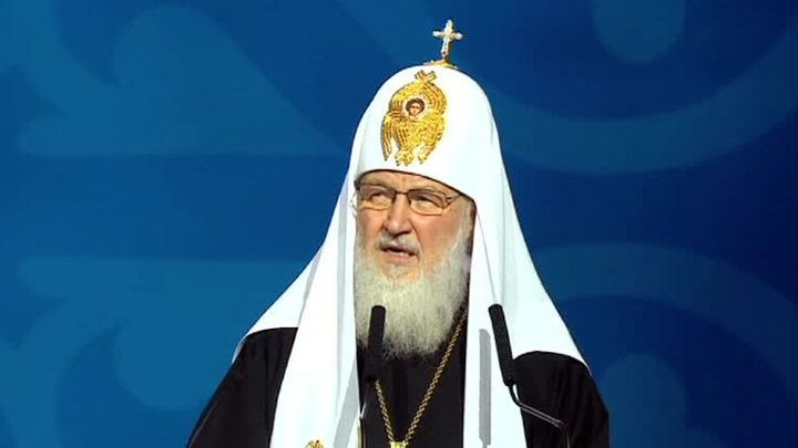 Патриарх Кирилл на открытии первого Международного съезда православной молодежи в Москве - РИА Новости, 1920, 13.04.2021