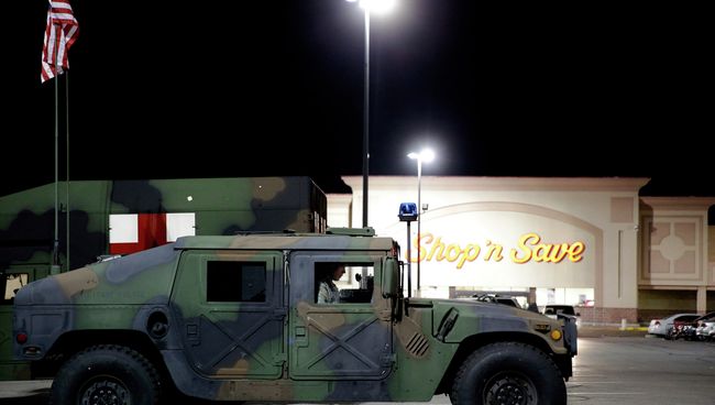 Автомобиль национальной гвардии США. Архивное фото