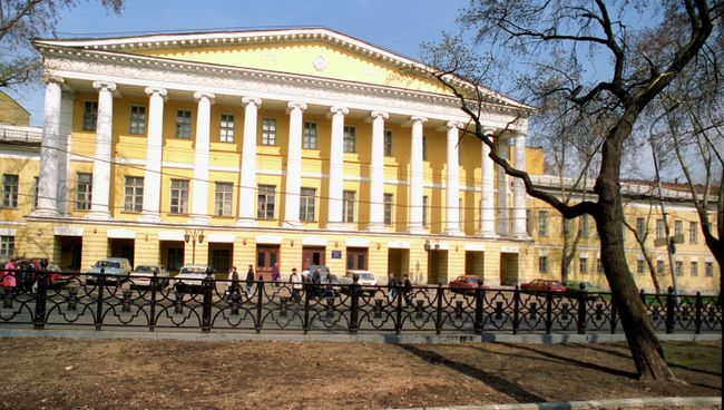 24-я больница - бывшая Екатерининская - на Страстном бульваре
