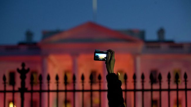 Белый дом США в Вашингтоне. Архивное фото