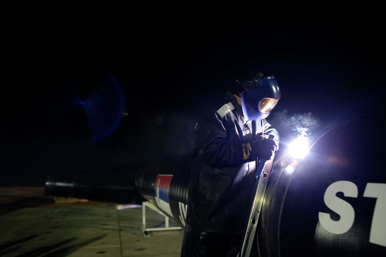 Строительство газопровода Южный поток в Сербии Строительство газопровода Южный поток в Сербии