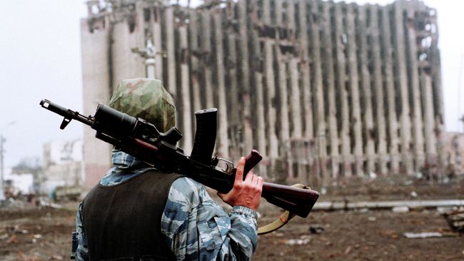 Президентский дворец в феврале 1995 года