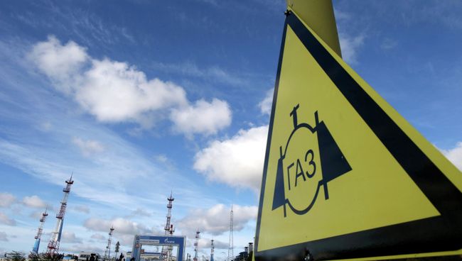 Территория газохранилища Территория газохранилища