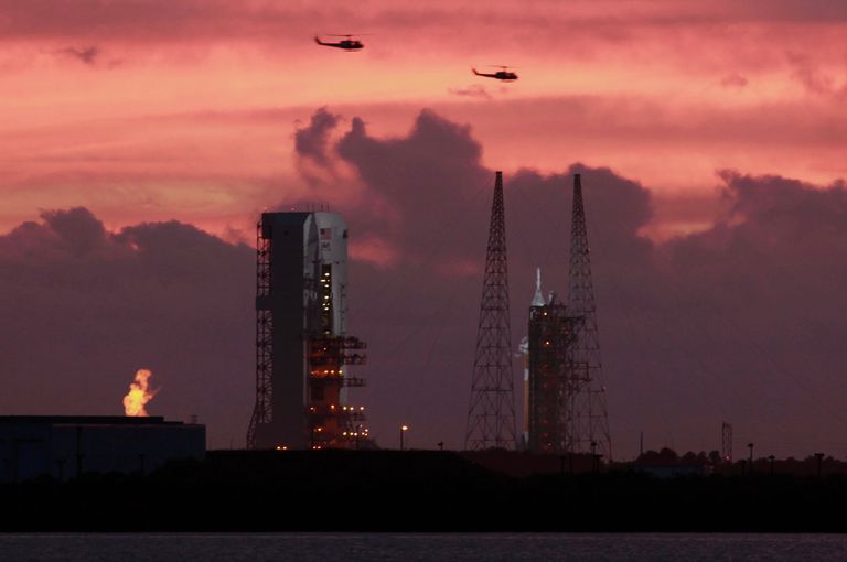 Запуск космического корабля Orion Запуск космического корабля Orion