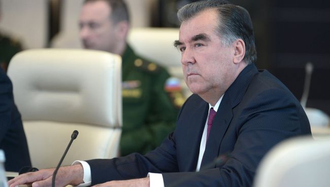 Президент Таджикистана Эмомали Рахмон. Архивное фото