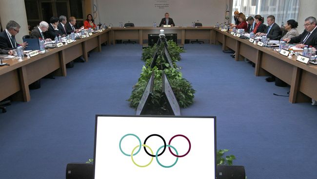 Cессия Международного олимпийского комитета. Архивное фото