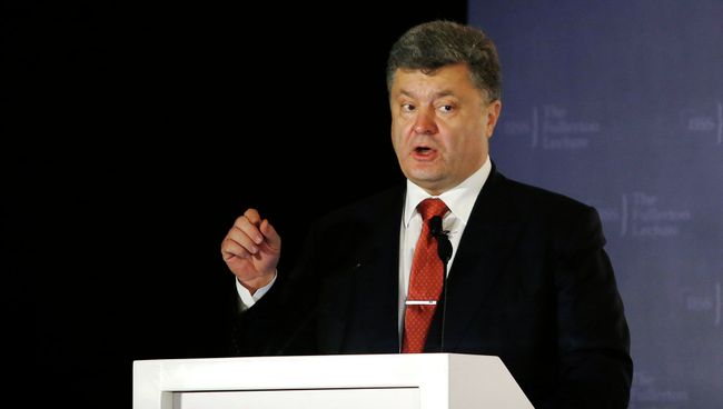 Президент Украины Петр Порошенко. Архивное фото