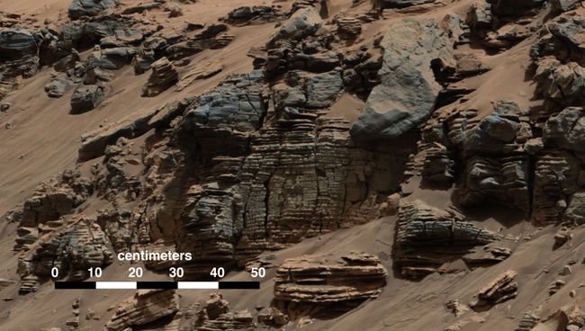 Снимок, сделанный камерой марсохода Curiosity, показывает следы существования древних озер на поверхности Марса Снимок, сделанный камерой марсохода Curiosity, показывает следы существования древних озер на поверхности Марса