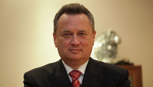 Руководитель Торгово-экономического бюро посольства РФ в Германии, торговый представитель России Андрей Зверев. Архивное фото