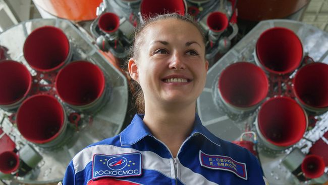 Космонавт Роскосмоса Елена Серова