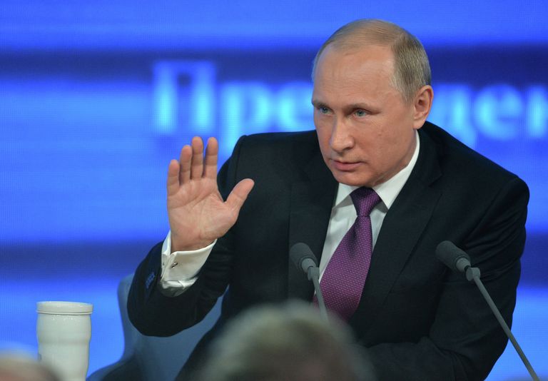 Десятая ежегодная большая пресс-конференция президента России Владимира Путина
