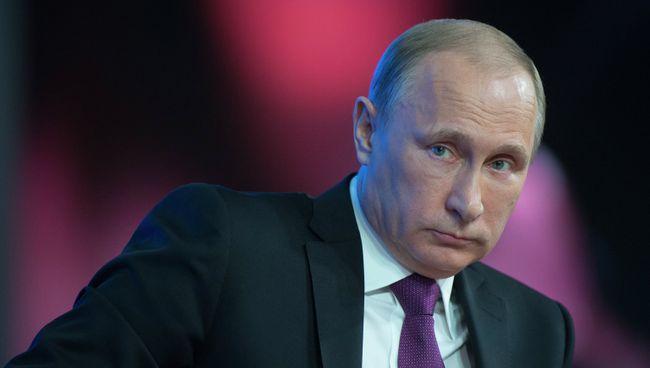 Президент России Владимир Путин. Архивное фото