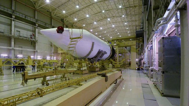 Монтажно-испытательный корпус стартового комплекса ракеты Ангара Монтажно-испытательный корпус стартового комплекса ракеты Ангара