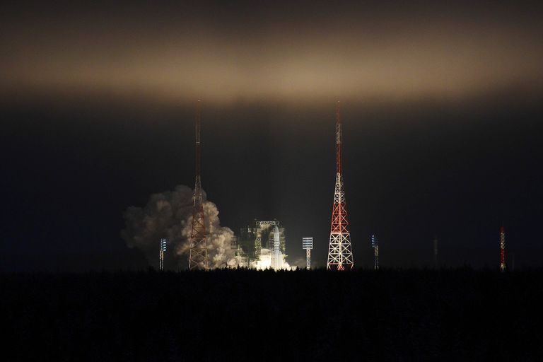 Первый пуск ракеты тяжелого класса Ангара-А5 Первый пуск ракеты тяжелого класса Ангара-А5